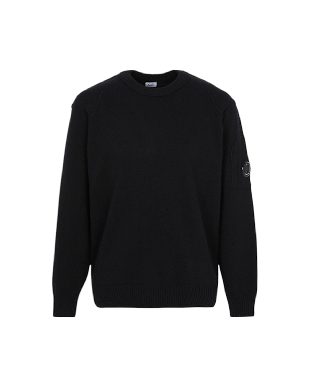 C.P. Company Logo Sweater Black