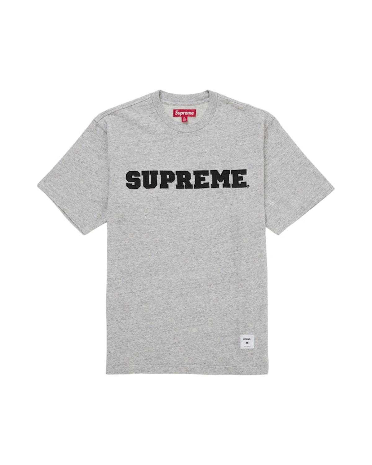 Supreme Collegiate Appliqué S/S Top Grey