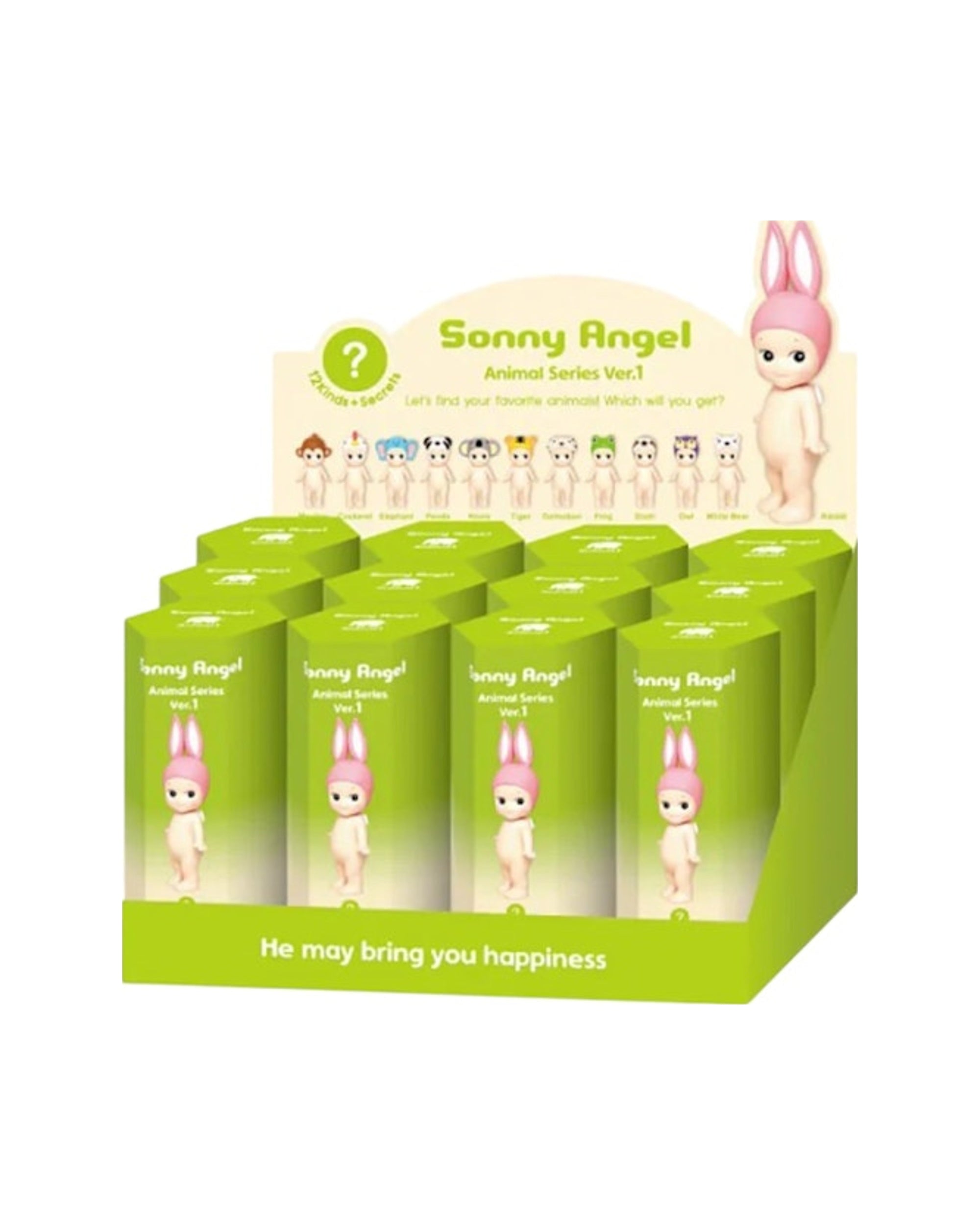 Sonny Angel Animal Series Ver.1 Sealed Case (12 Blind Box)