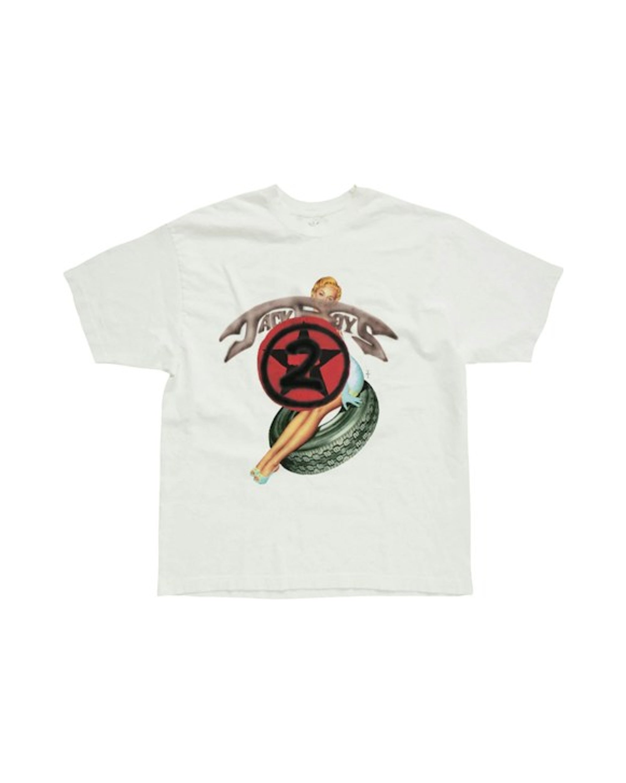 Travis Scott Jackboys 2 C1 T-shirt White