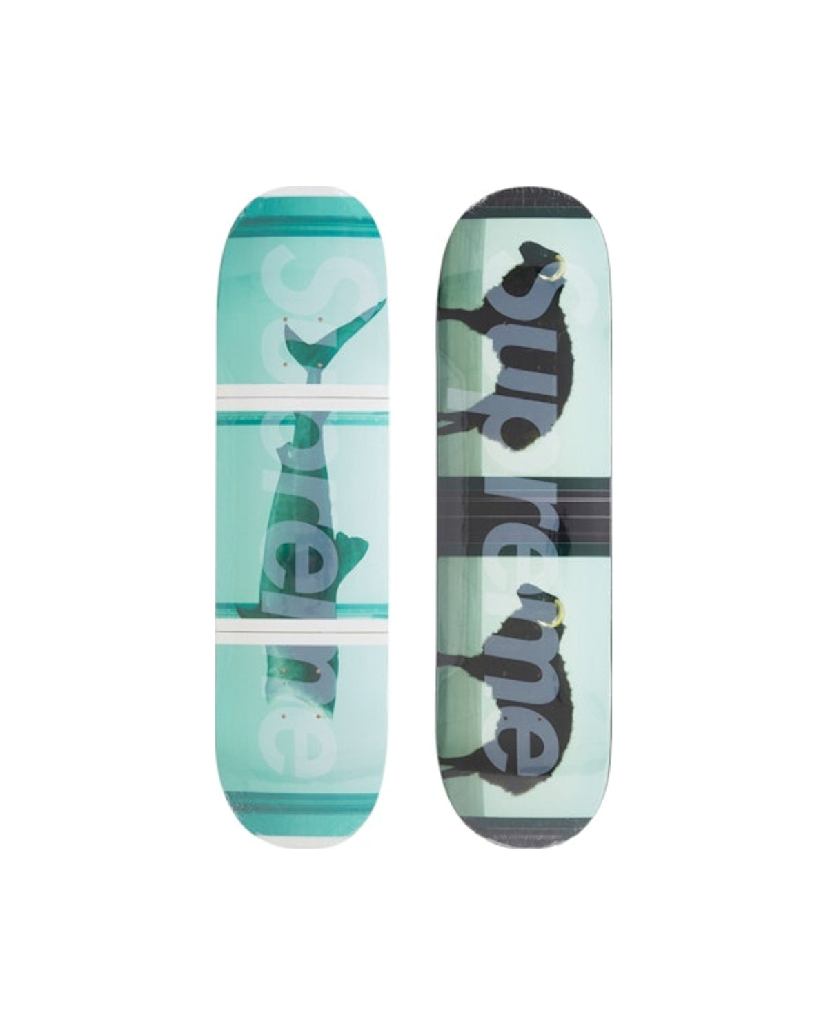 Supreme Damien Hirst Skateboard Deck Set Multicolor