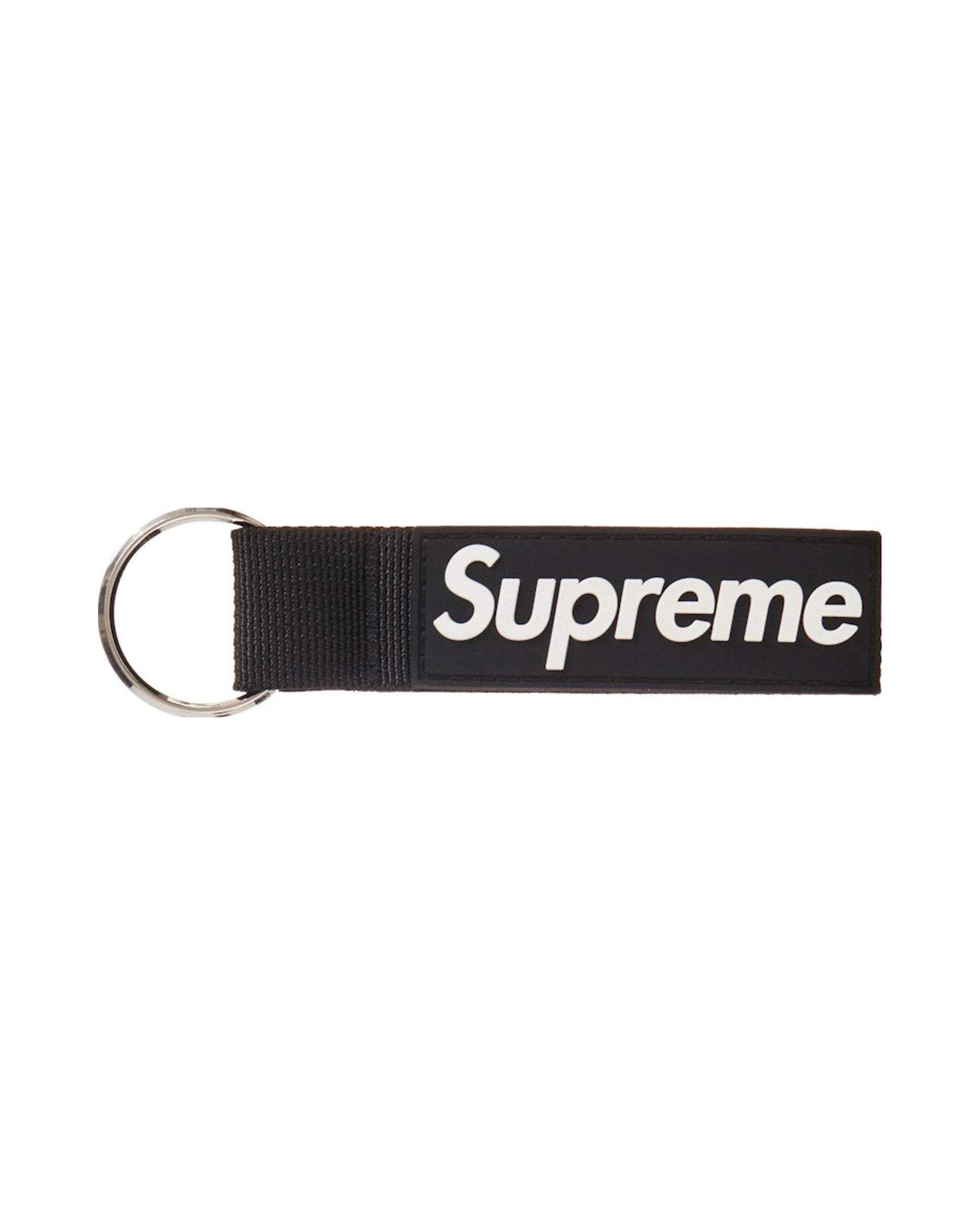 Supreme Webbing Keychain Black