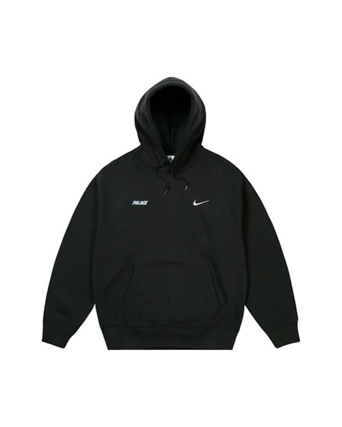 Palace x Nike Font Swoosh Hoodie Black