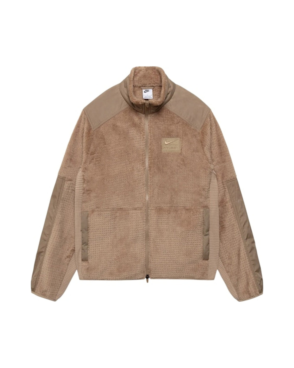 Stussy x Nike Full Zip Fleece Pine Nut