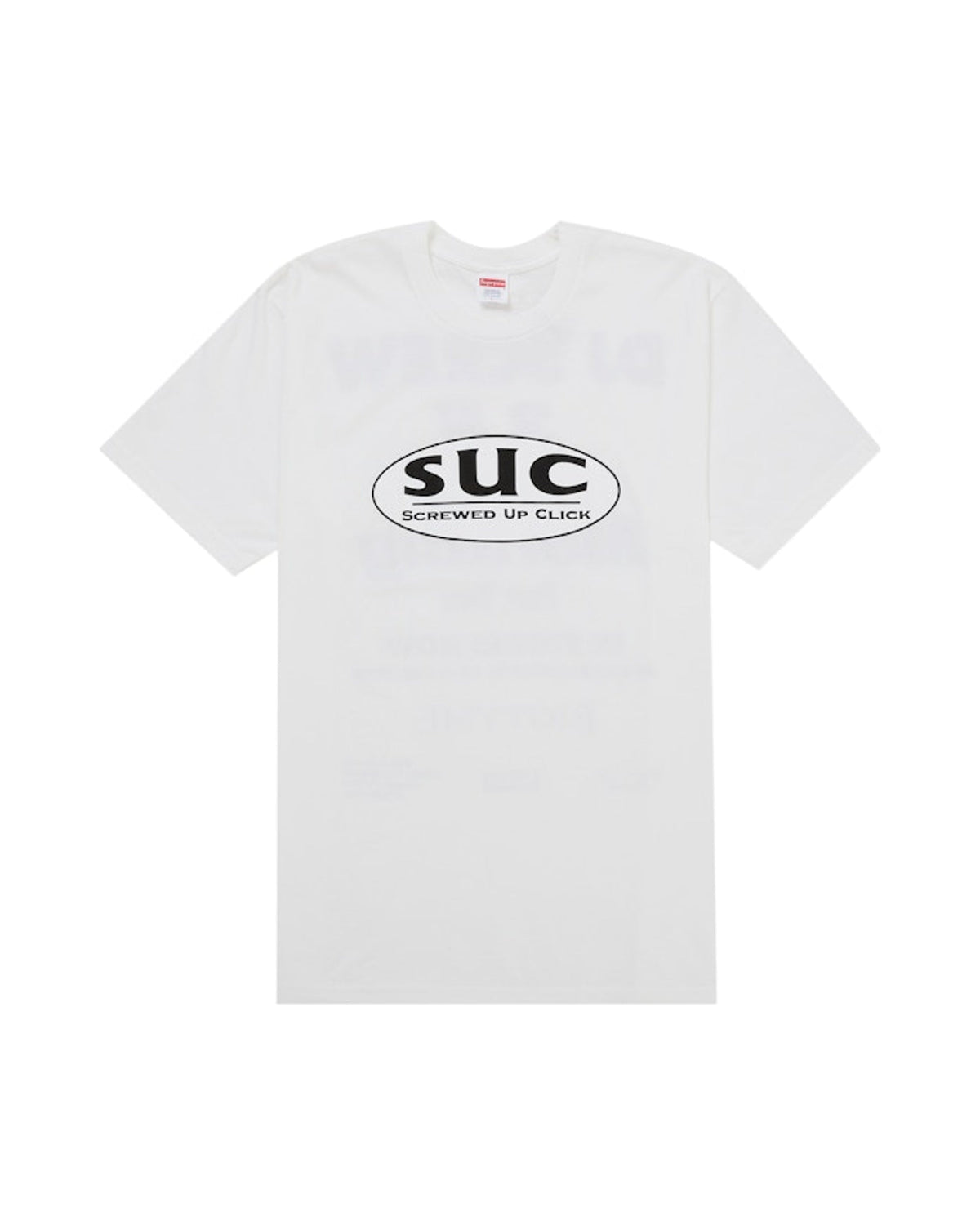 Supreme DJ Screw SUC Tee White