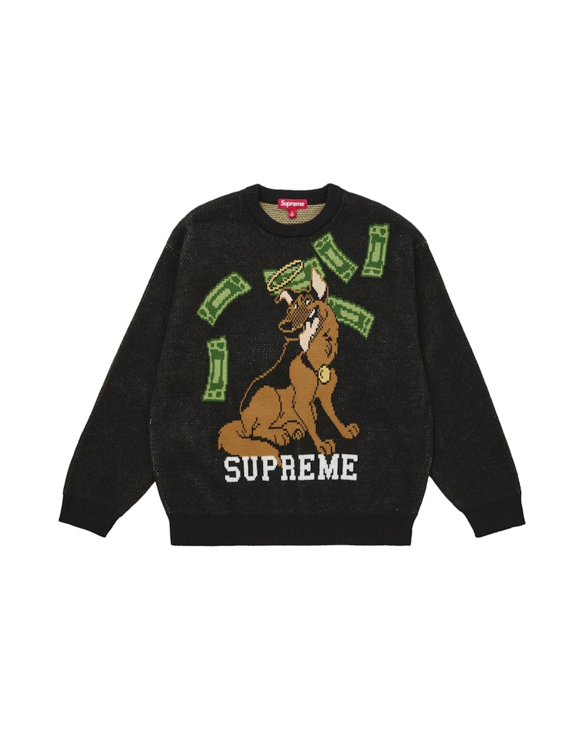 Supreme All Dogs Go To Heaven Sweater Black