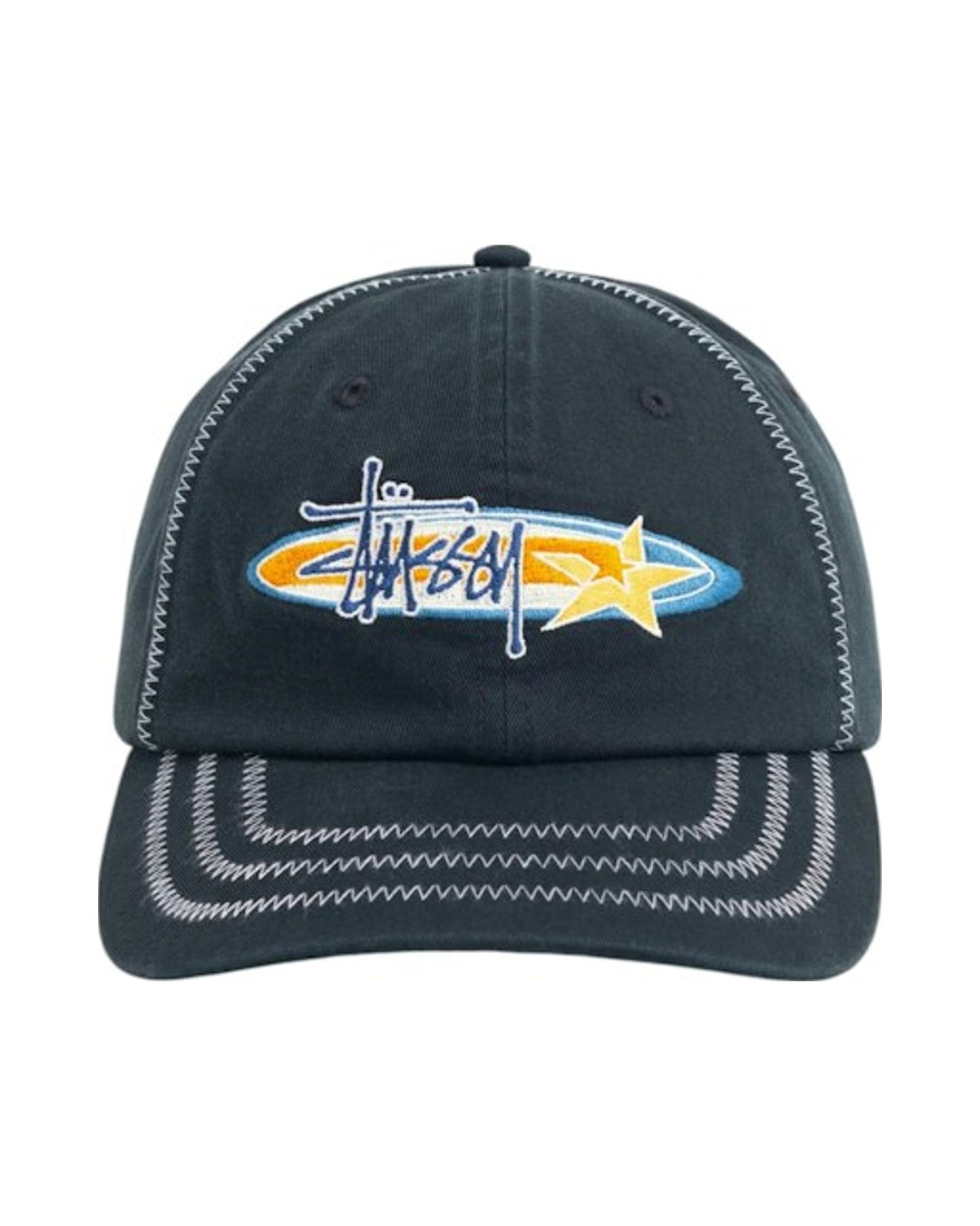 Stussy Oval Star Cap Black