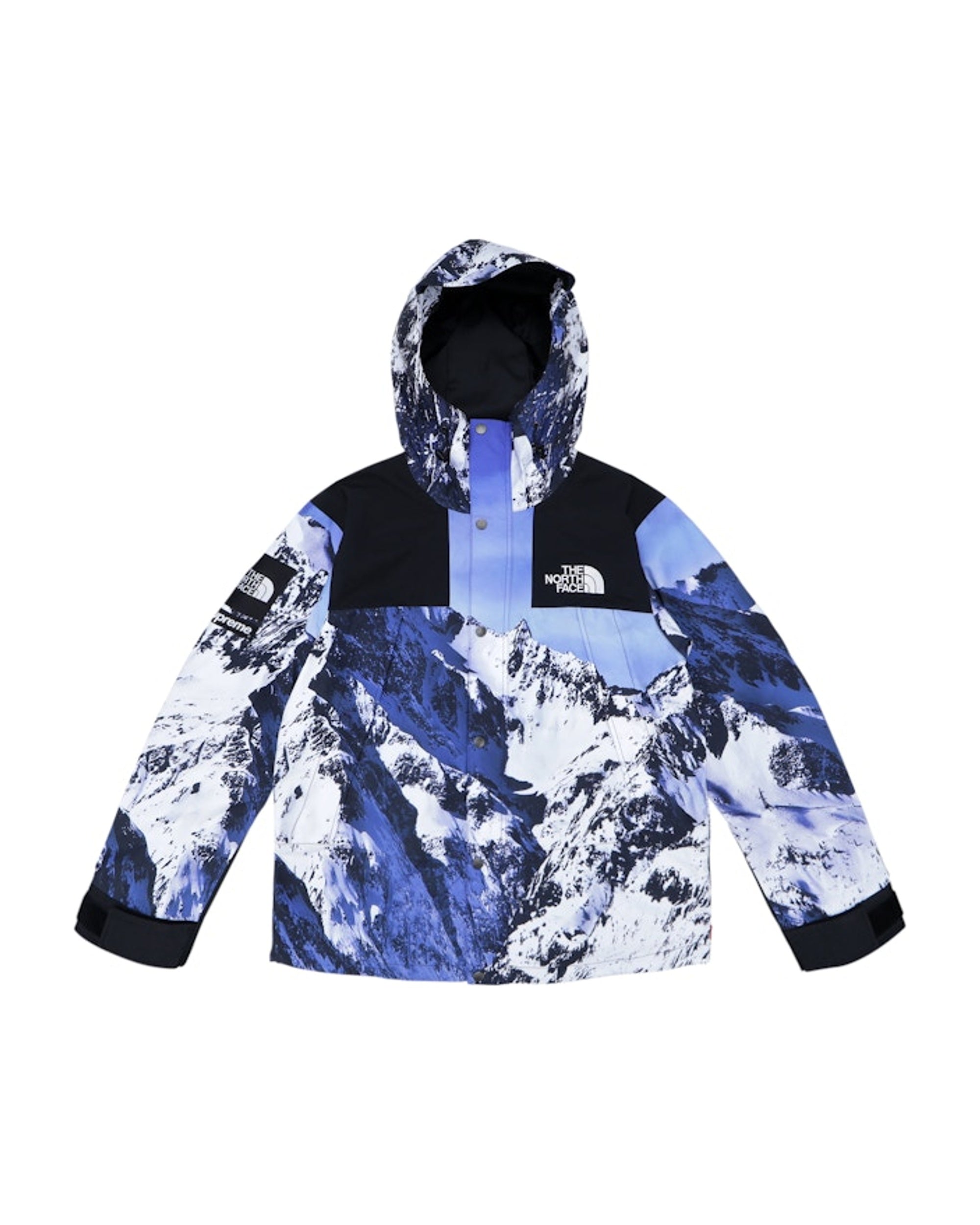 Supreme The North Face Mountain Jacket Blue/White