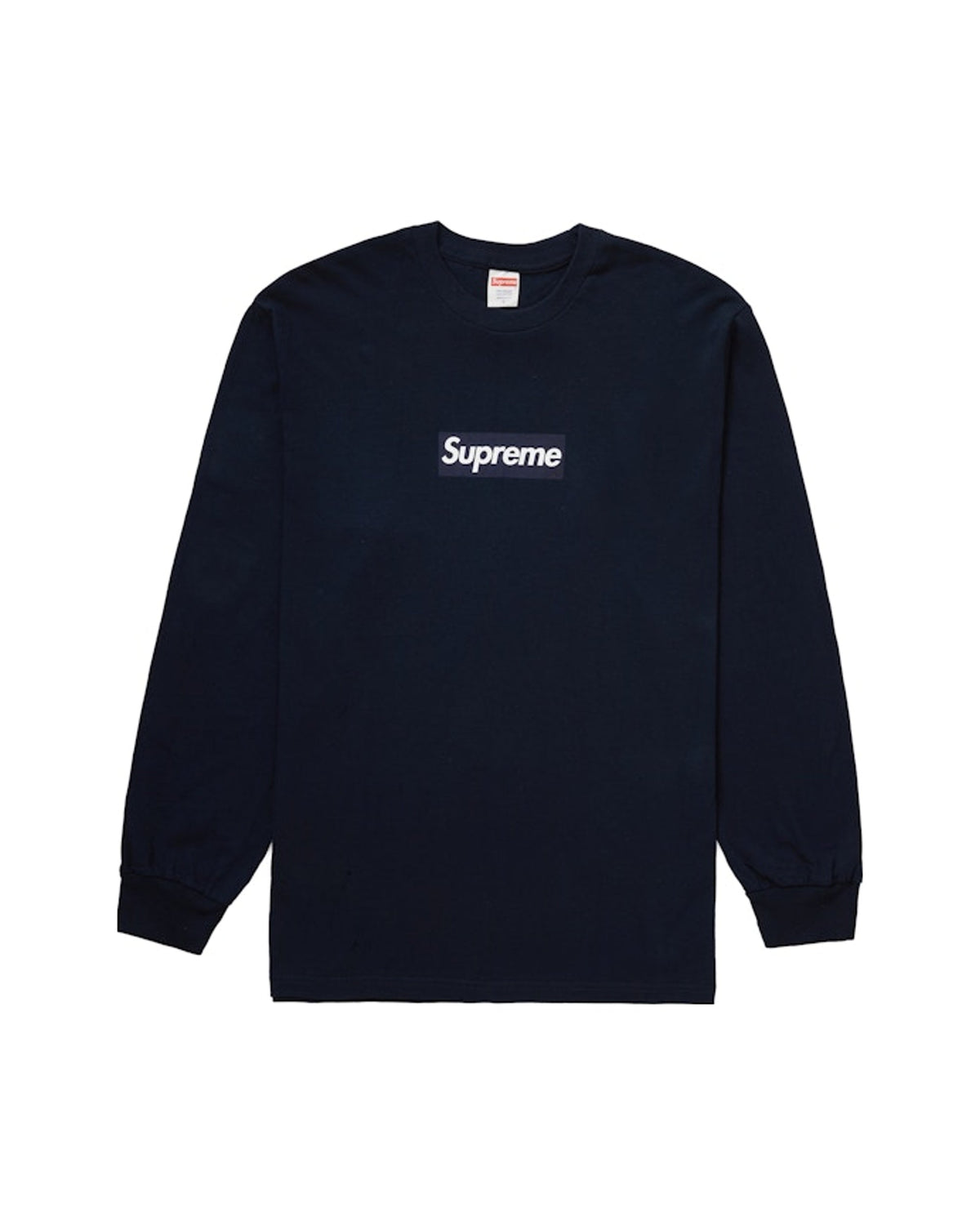 Supreme Box Logo L/S Tee Navy