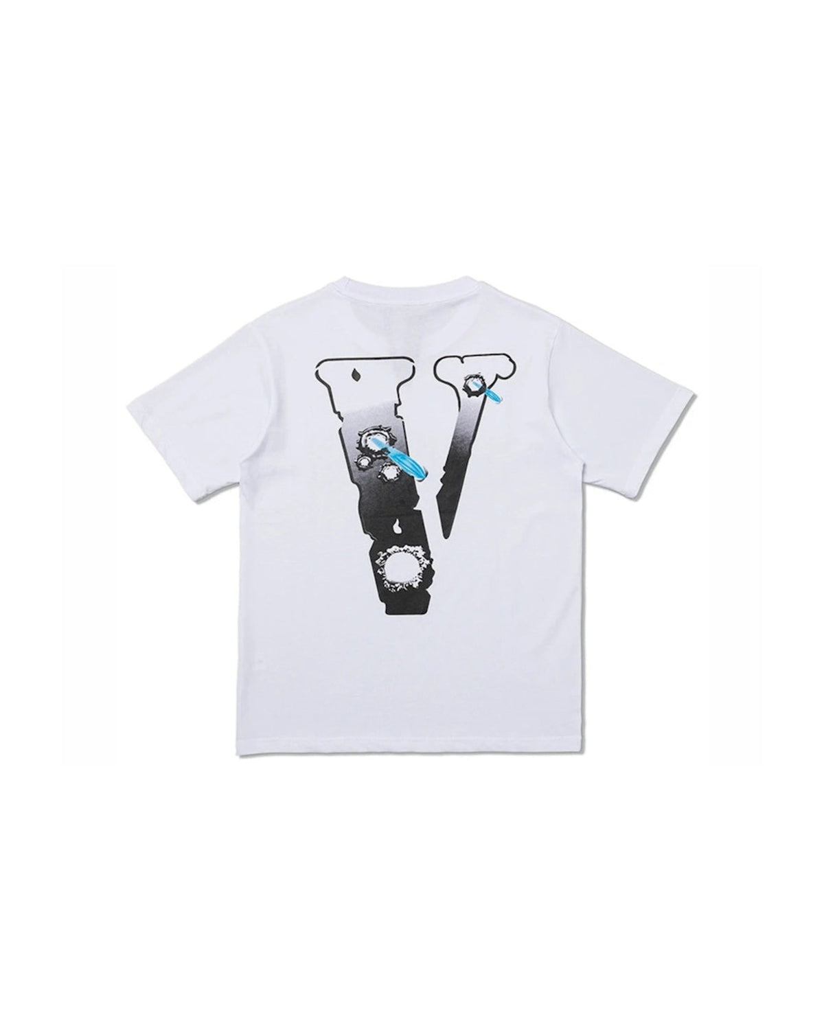 Pop Smoke x Vlone Hawk Em' T-Shirt White
