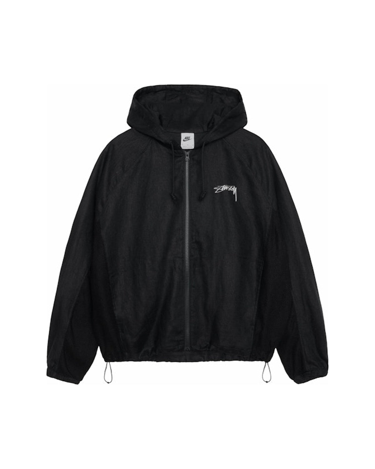 Stussy x Nike Linen Shell Jacket Black