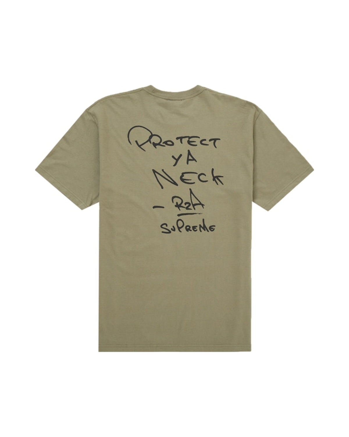 Supreme Wu-Tang Clan RZA Tee Light Olive