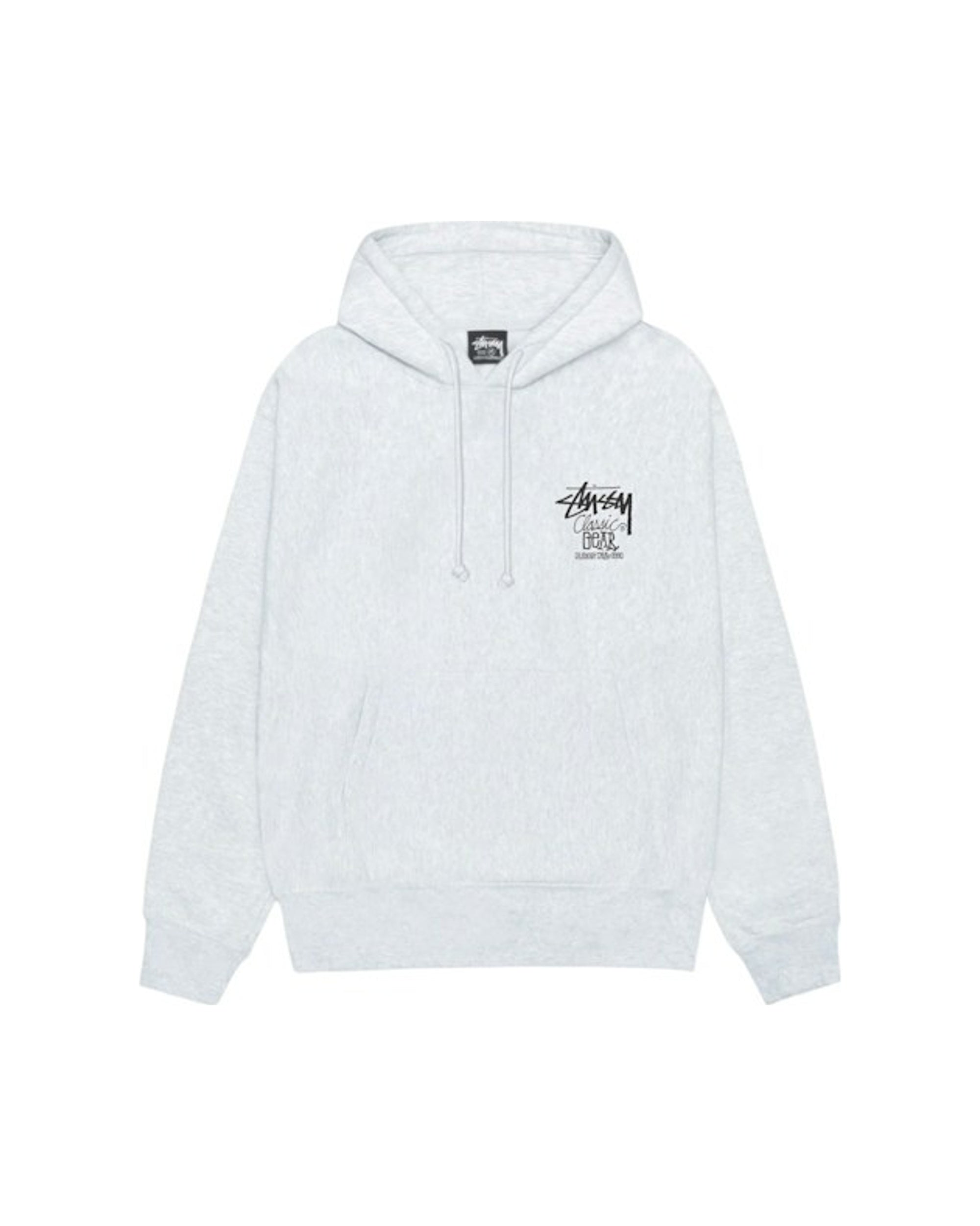 Stussy Classic Gear Hoodie Ash Heather