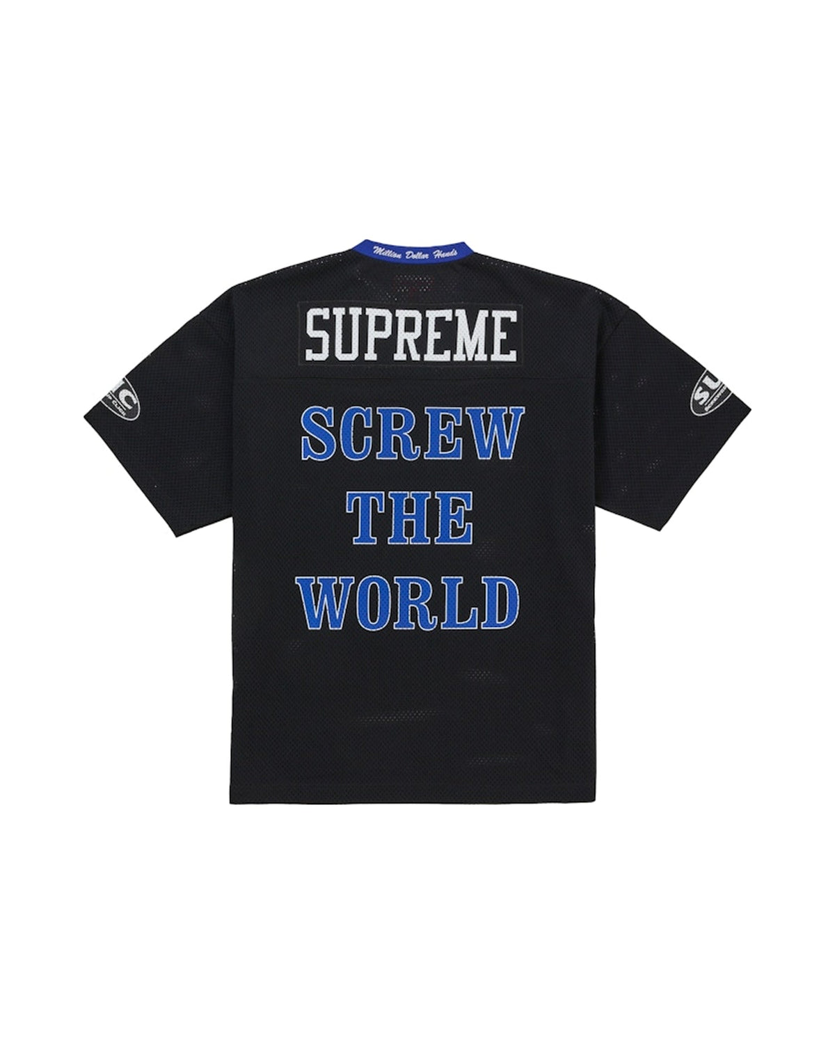 Supreme DJ Screw Football Jersey Black