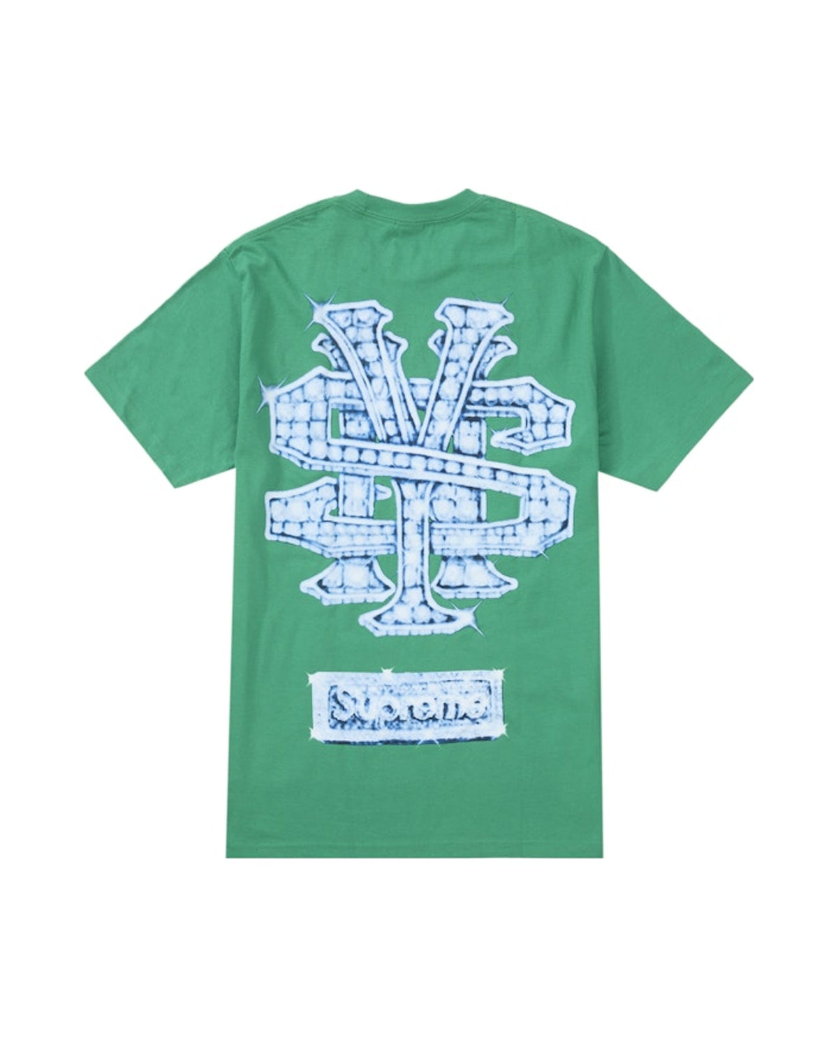 Supreme Snowman Tee Green