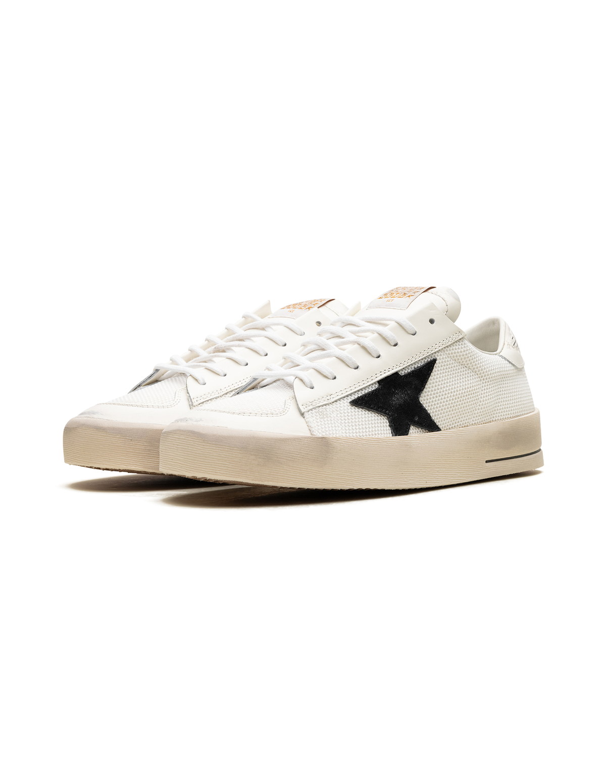 Golden Goose Stardan White Black