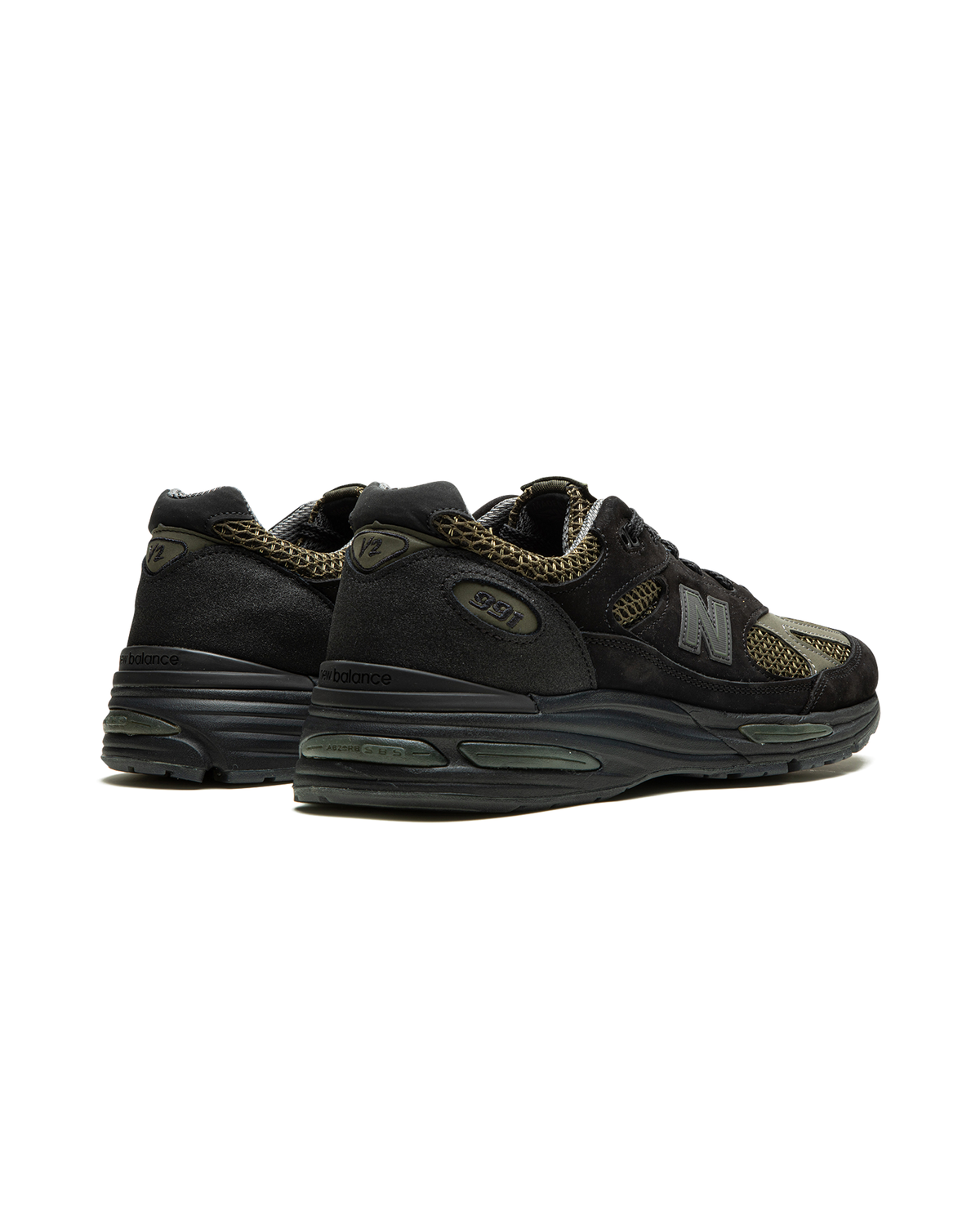 New Balance 991v2 MiUK Stone Island Black