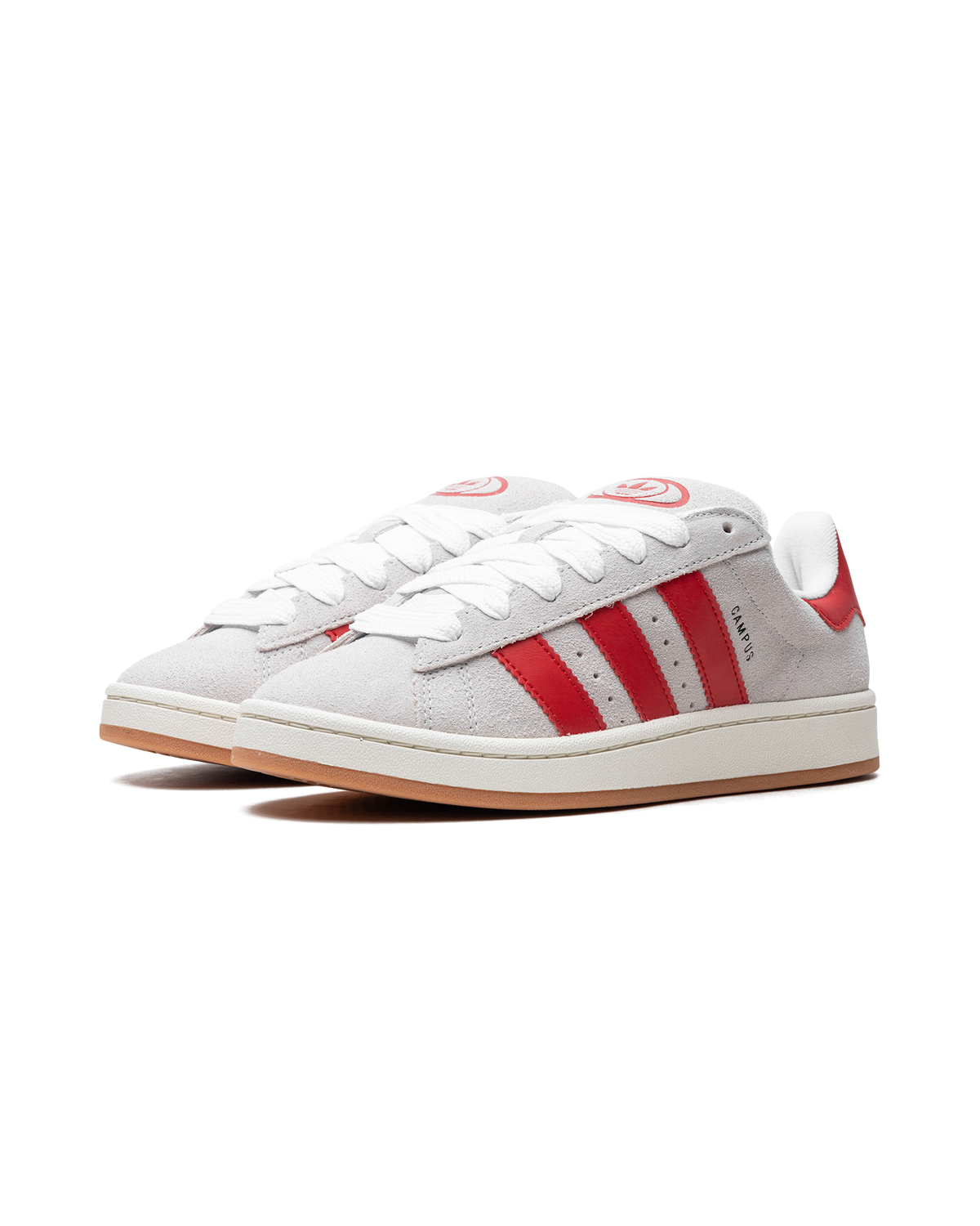 adidas Campus 00s Crystal White Better Scarlet (Women's)