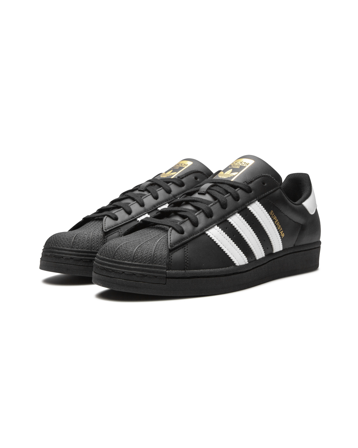 adidas Superstar Core Black Cloud White Gold