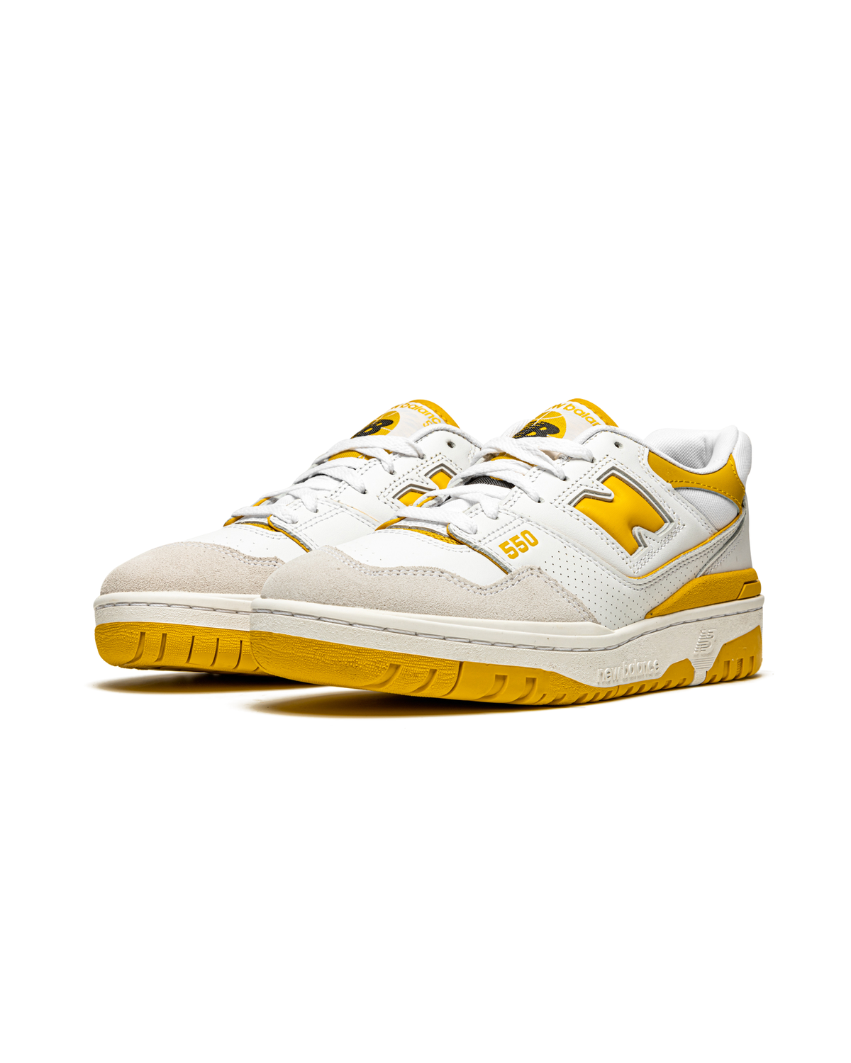 New Balance 550 Sea Salt Varsity Gold